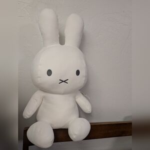 24 inches tall MIFFY white plush stuffed toy NEW with tags